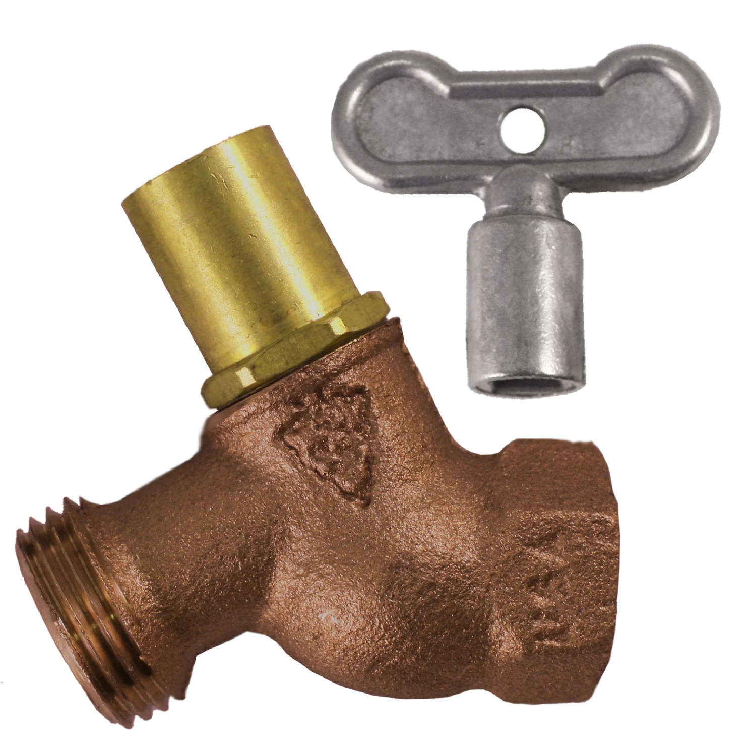 3/4 In. Fip X 3/4 In. Mht Lead-free Brass No-kink Hose Bibb