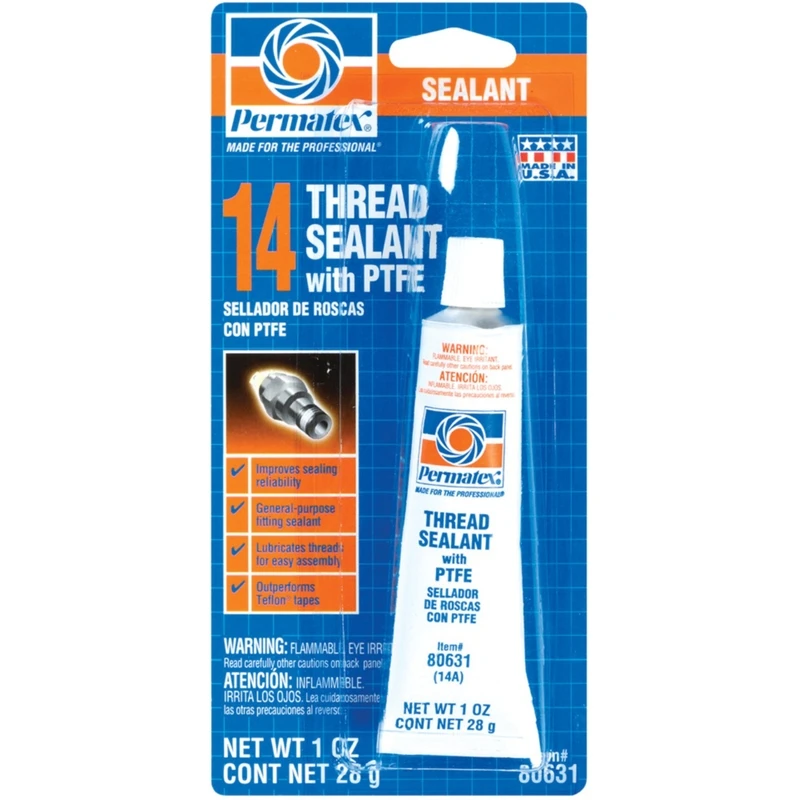 1 Fl. Oz. White Thread Sealant With Ptfe For Plumbing Applications