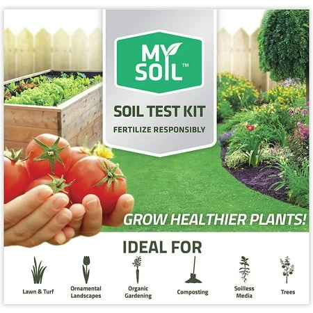 Mysoil Soil Test Kit For Lawn & Garden - Accurate Nutrient And Ph Analysis
