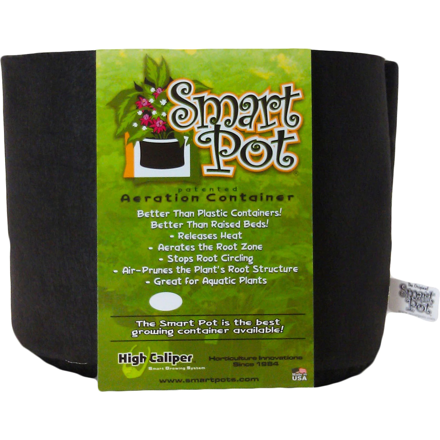 Multi-Purpose Black Fabric Container Grower, 1 Gallon Capacity