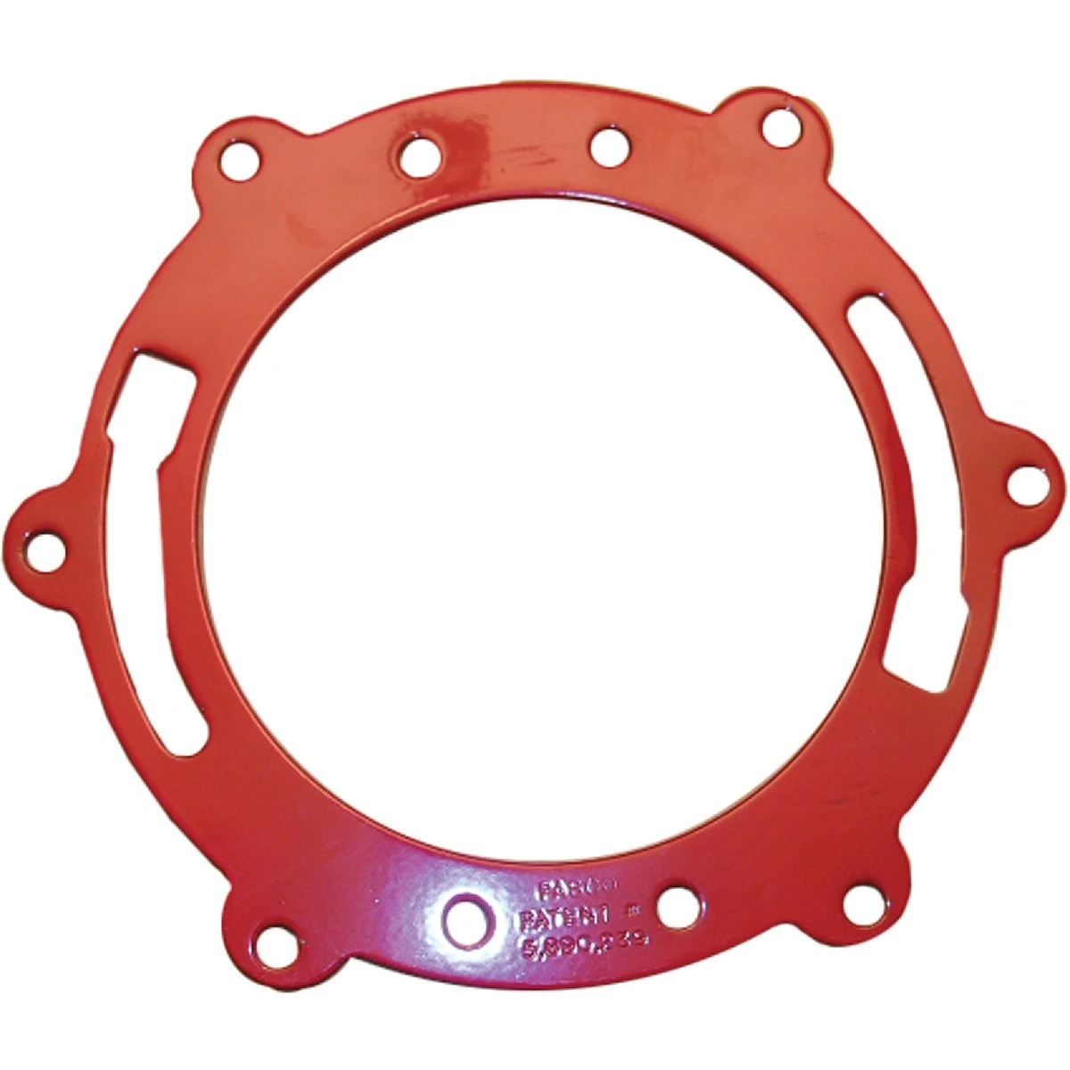 Solid Ring Toilet Flange Repair Ring, 0.3 X 7.3 X 8.0 In., Metal