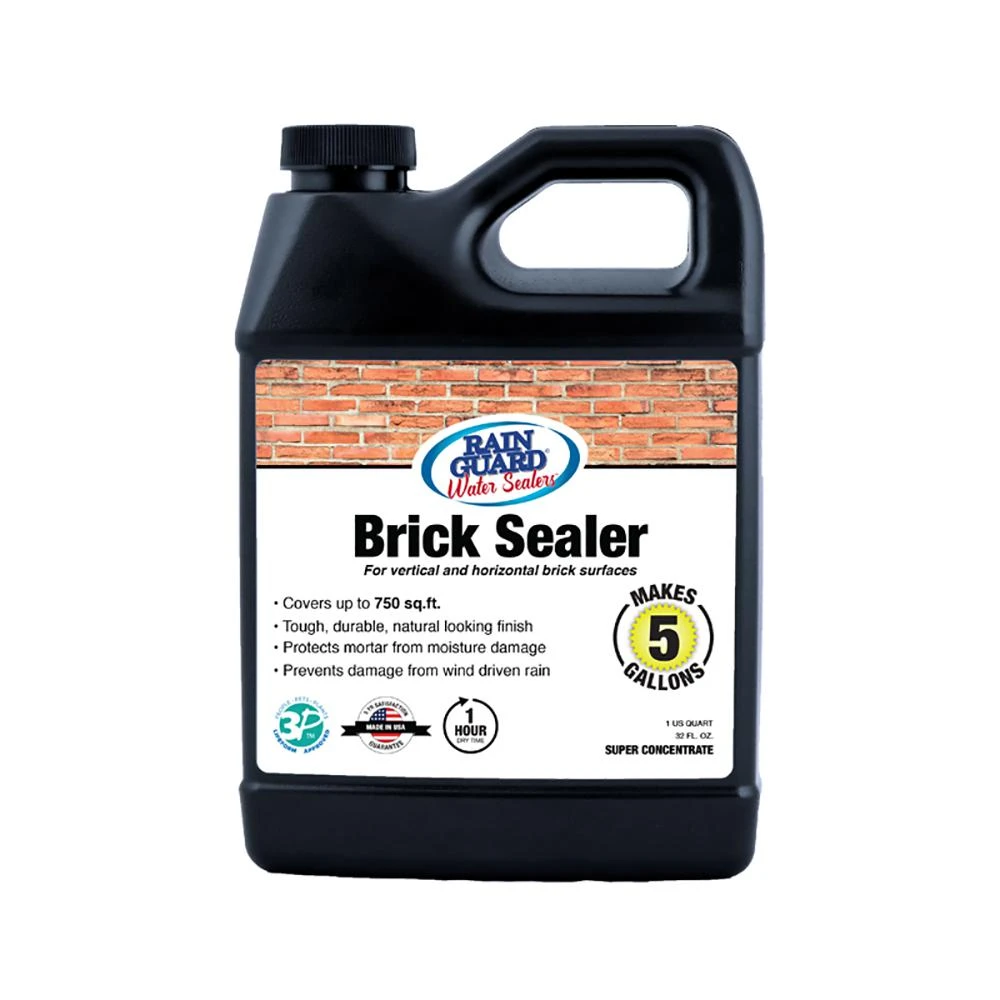 Premium Clear Brick Sealer, 32-ounce Super Concentrate, Makes 5 Gallons