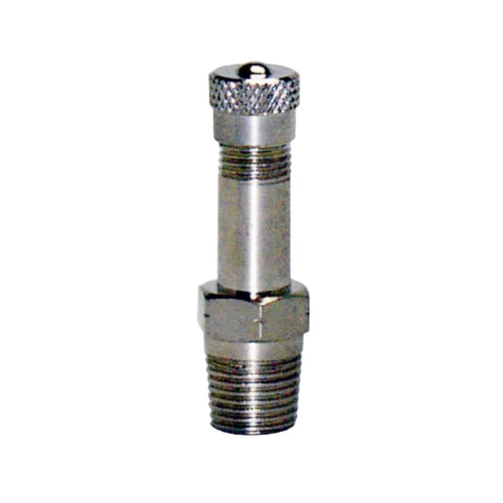 1/8-inch Chrome & Zinc-plated Air Valve For Well Systems - Model Av125