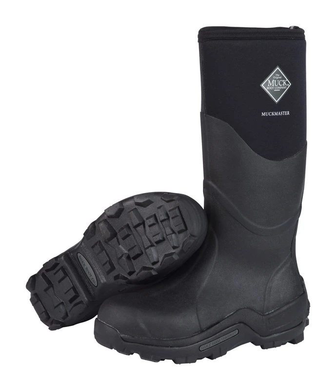 Muckmaster Men's Waterproof Boots 8 Us Black