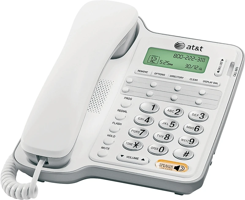 Cl2909 Single-line Corded Desk Speakerphone With Caller Id And Call Waiting