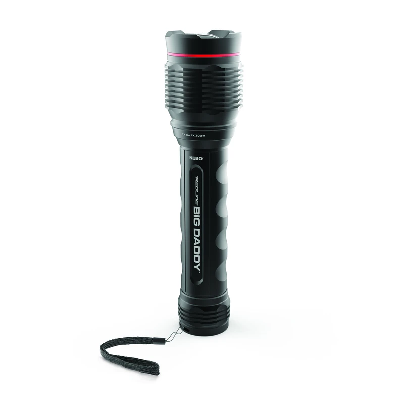 Redline Big Daddy Flashlight 2000 Lumens Waterproof Adjustable Zoom