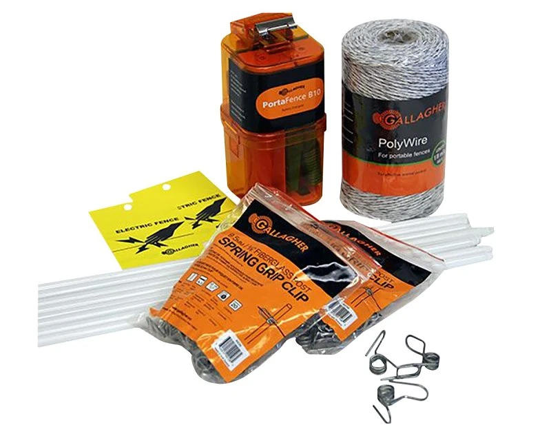 A600 Electric Fence Protection Kit, Battery-operated For 50' X 50' Area