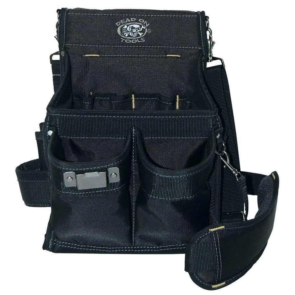 Tools 11 In. Heavy Duty Electrician's Pouch With 20 Pockets