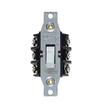 Pass and Seymour Three Phase Alternating Current Manual Motor Controller Switch 30 Amperes White