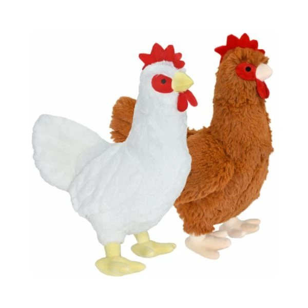 Plush Chicken Squeaky Dog Toy, 20 In.