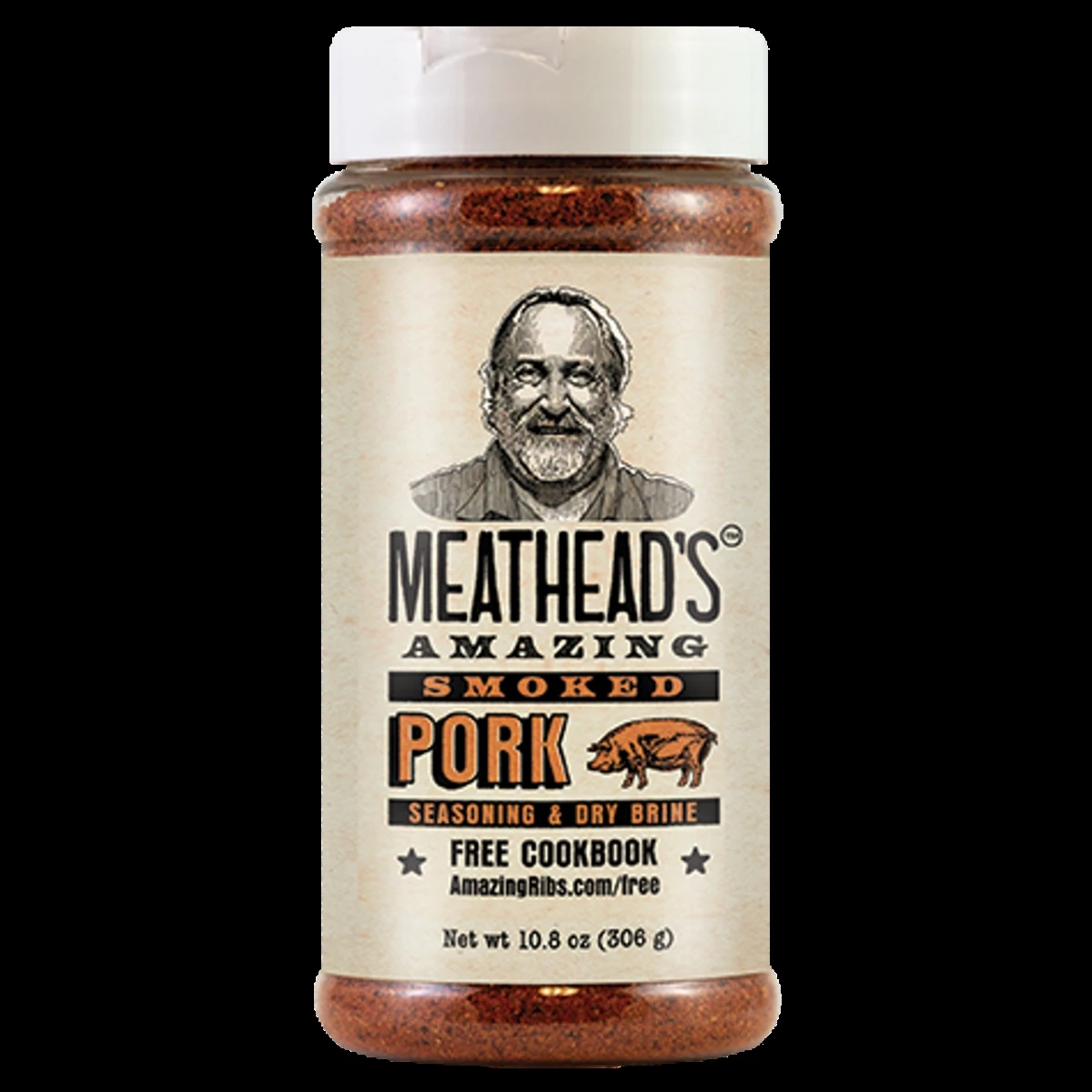 Amazing Smoked Pork Seasoning And Dry Brine, 10.8 Oz.