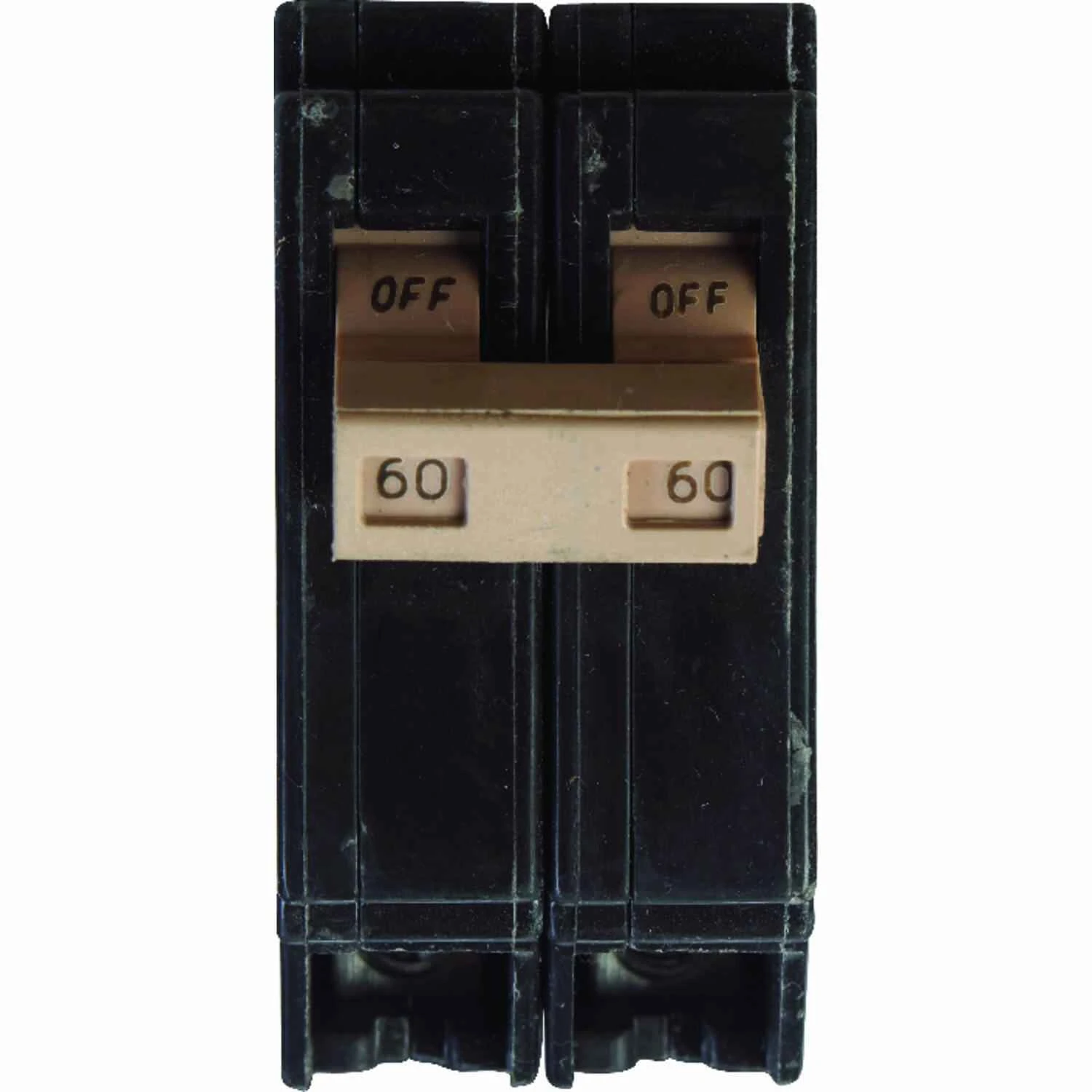 60 Amp Plug In 2-pole Circuit Breaker, Model Ch260