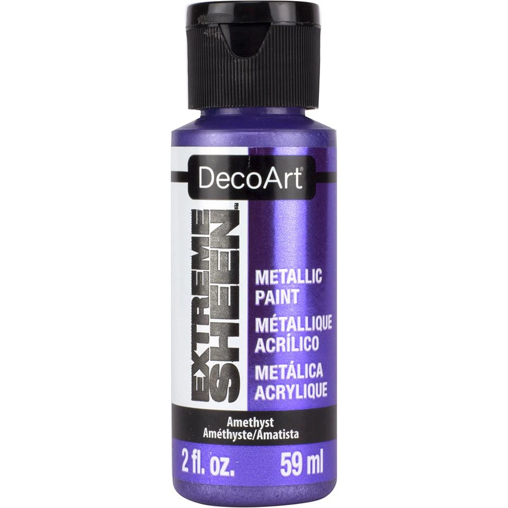 Extreme Sheen Premium Metallic Craft Paint Amethyst 2 Ounce Bottle