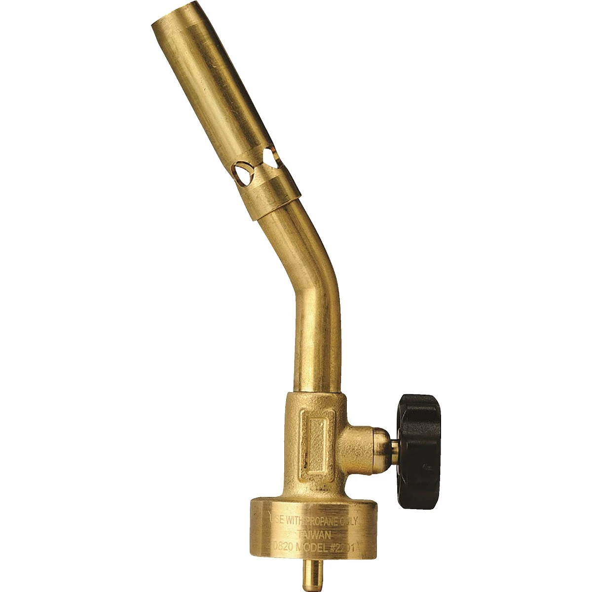 Multitorch Brass Torch Head With Interchangeable Burners For Soldering And Heating