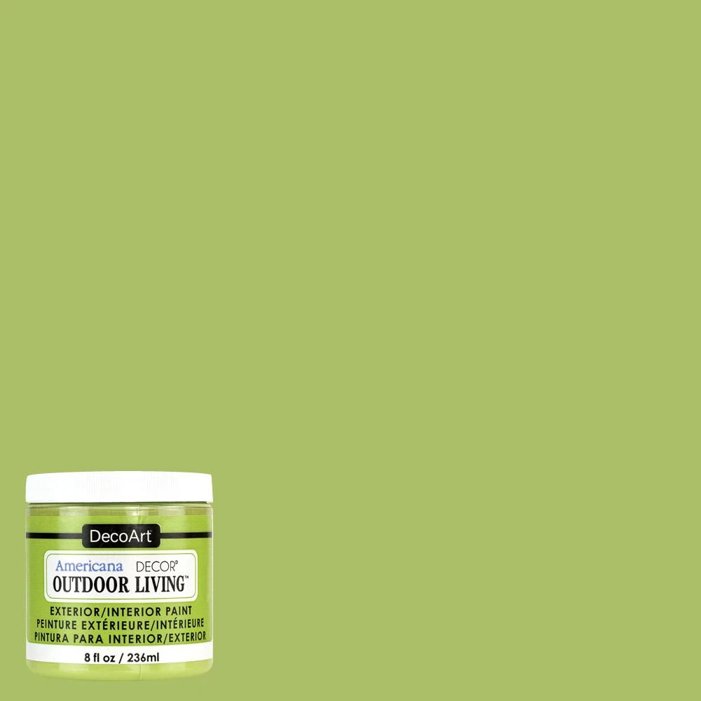 Americana Decor Outdoor Living Craft Paint Succulent Color 8 Ounce Bottle