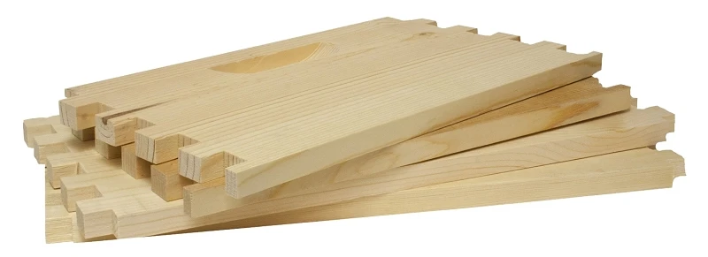 Beekeeping Deep Brood Box Unassembled, Ponderosa Pine For Langstroth Hive