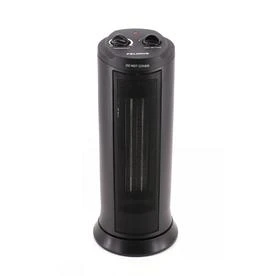 17-inch Ceramic Tower Heater With Adjustable Thermostat And Oscillation, 900/1500-watt