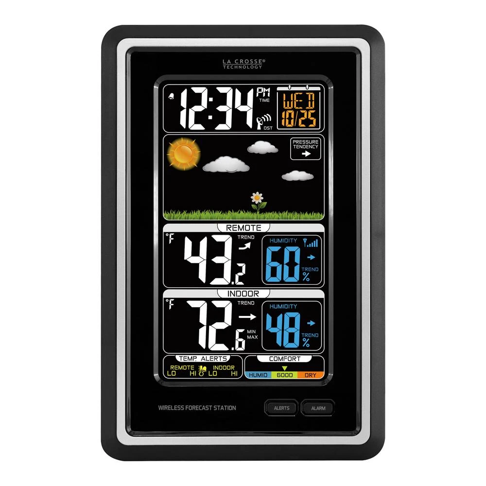 Wireless Weather Station 308-1425c With Animated Forecast Icons