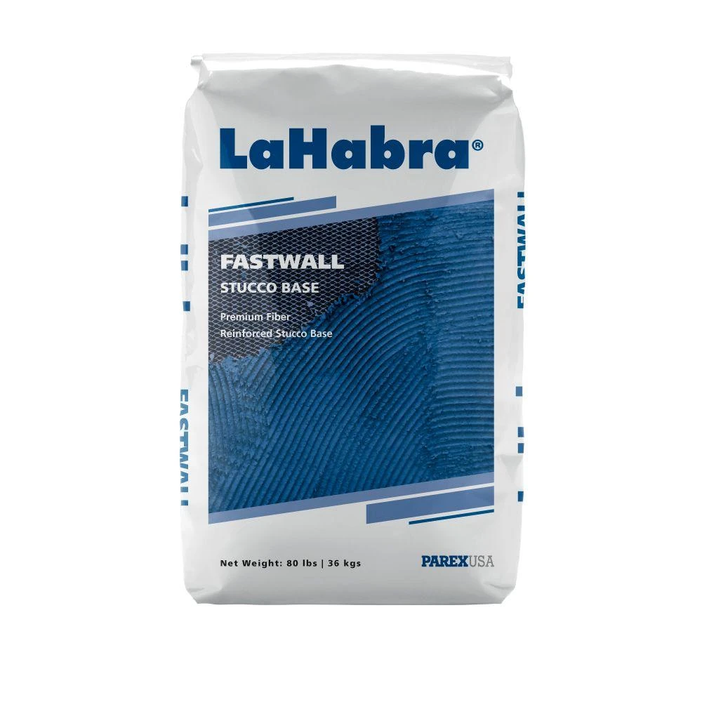 Fastwall Reinforced Stucco Base, 80 Pounds Bag