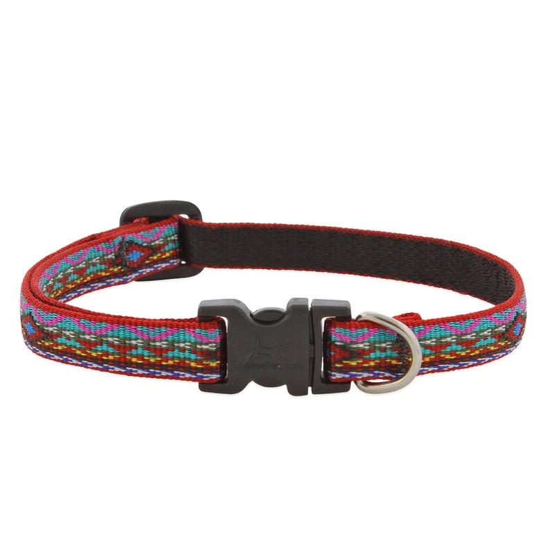 Adjustable Dog Collar with El Paso Pattern for Puppies and Small Dogs up to Ten Pounds
