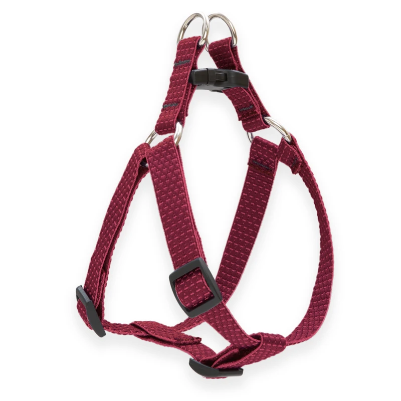 Eco Step-in Dog Harness, Non-restrictive, Berry, 3/4 X 15 To 21-inch