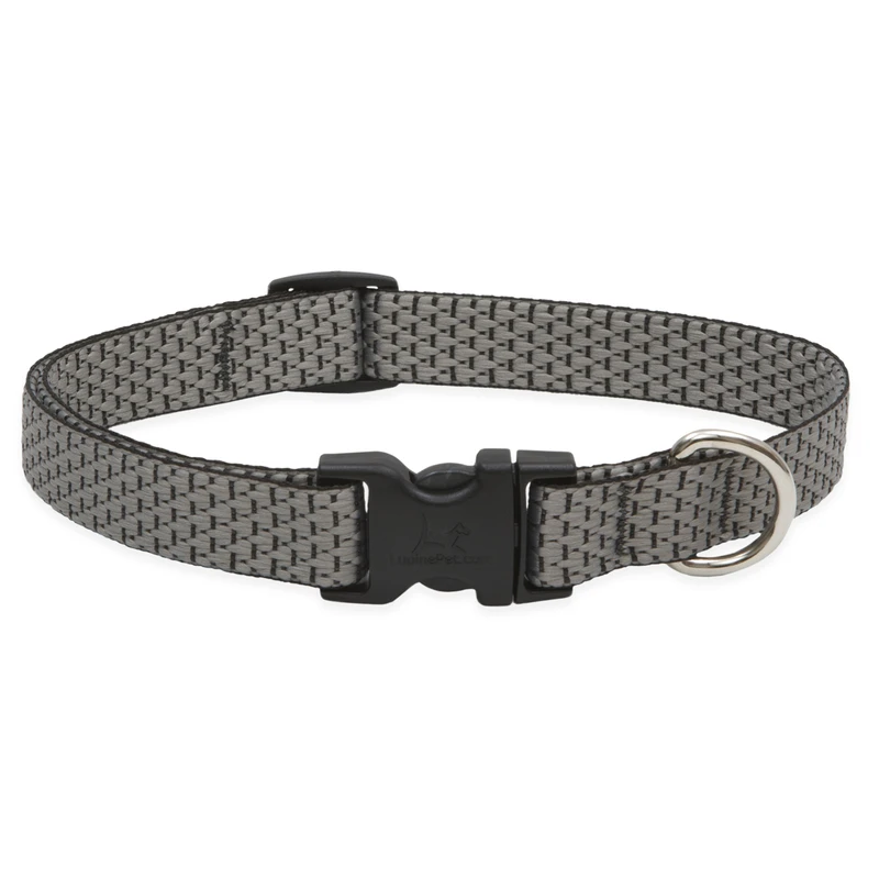 Eco Adjustable Dog Collar, Granite Pattern, 3/4 X 13 To 22-inches