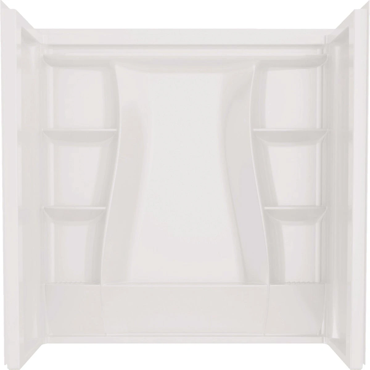Classic 500 60 In. L X 30 In. W X 61-1/4 In. H Alcove Tub Surround Kit, White (3-piece)