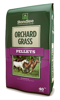 Premium Orchard Grass Pellets, 40 Pounds - High Density Horse Feed