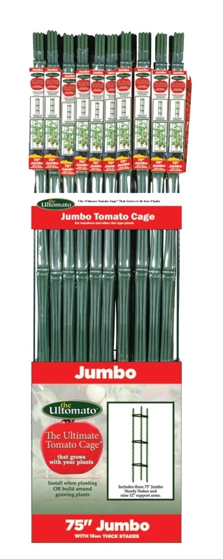 Jumbo Plant Support Stake, 75 Inches Tall for Garden and Outdoor Use