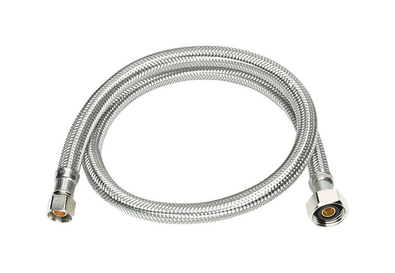 Homewerks 3/8 In. Compression X 1/2 In. Fip 24 In. Braided Stainless Steel Faucet Supply Line