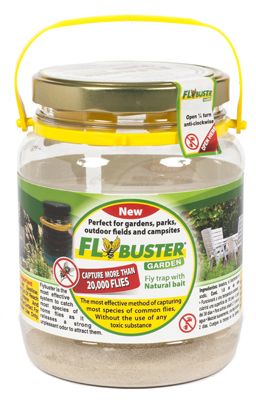 Garden Fly Trap for Outdoor Use with Durable Construction and Easy Setup