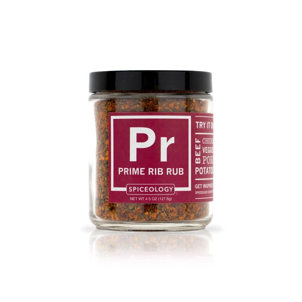 Prime Rib Bbq Rub Seasoning, 4.5-ounce Blend For Grilling And Cooking
