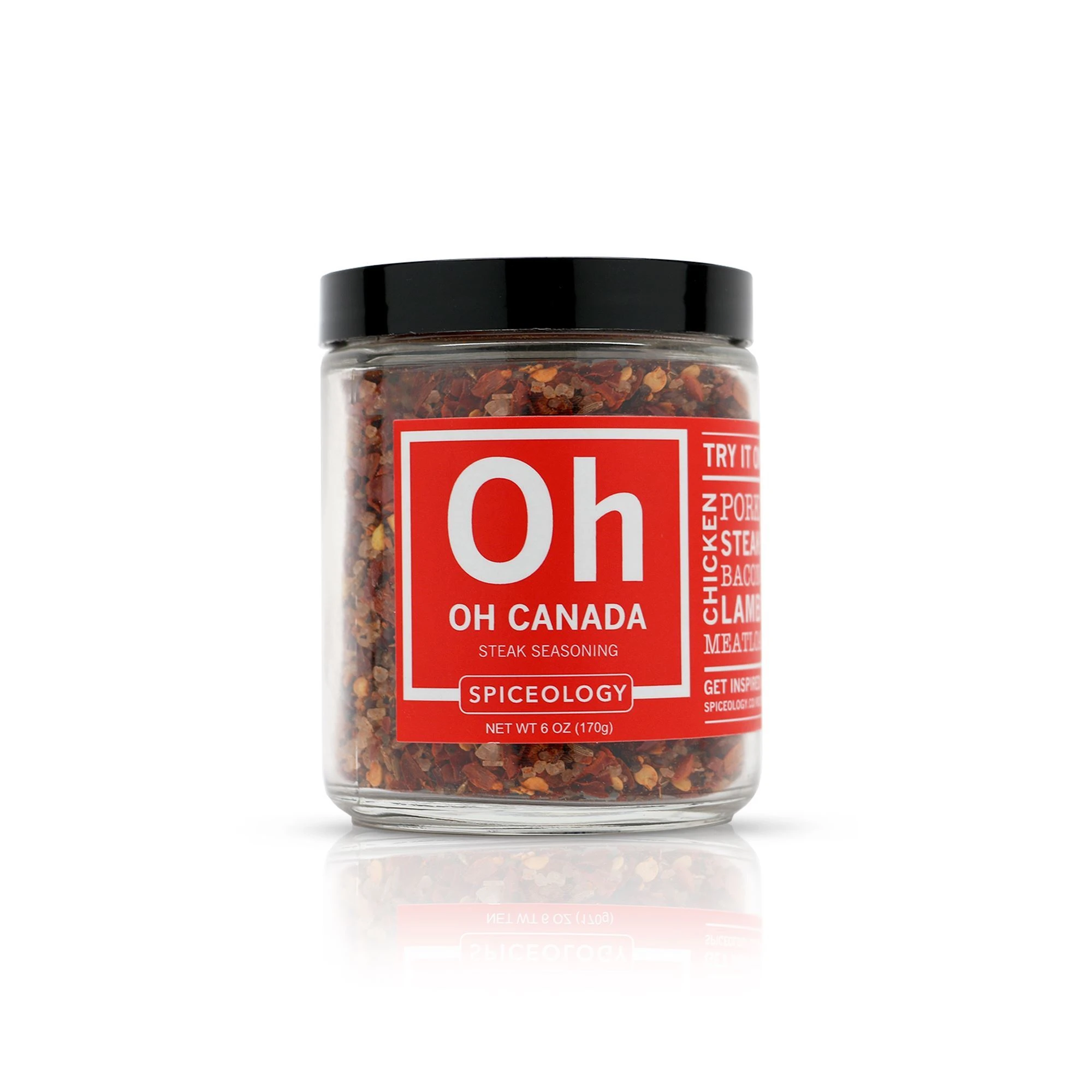 Oh Canada Bbq Rub Seasoning, 6-ounce Blend For Grilling And Barbecuing