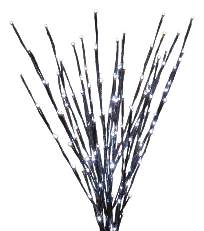 Led Branch Light With 140 Pure White Lights, 36-inch Brown Landscape Decor