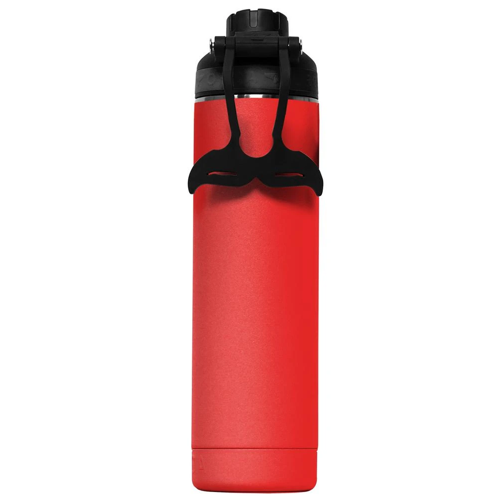 Hydra Water Bottle, Red, 22-ounce, Double Walled, Copper Clad
