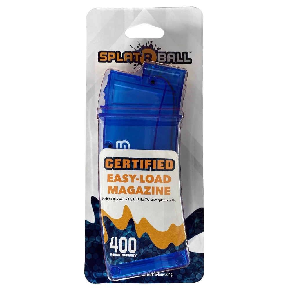 Splatrball Easy Load 400 Round Magazine For Splatrball Blaster - Model 950013
