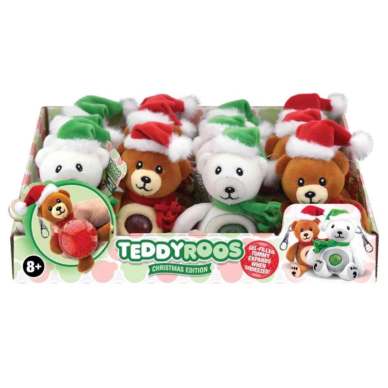 Christmas Teddy Keychain