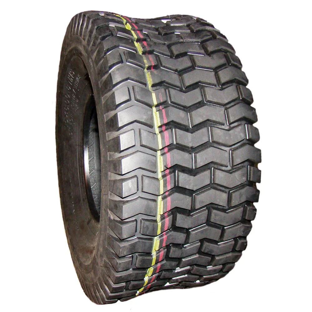 Lawn Tractor Tire, Turf Saver Tread, 15 X 6.00-6-inch, 2 Ply