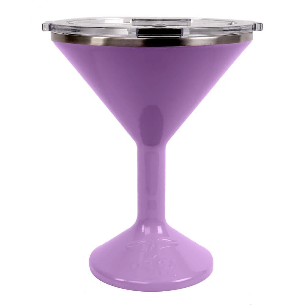 Chasertini 8 Oz Cocktail Cup In Lilac With Double-wall Insulation