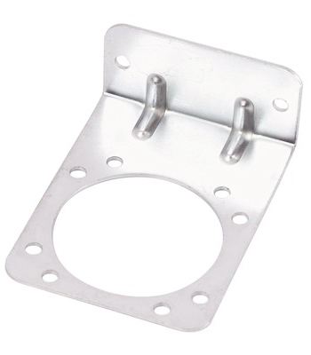 Rv Trailer Connector Mounting Bracket For 7-wire Connectors - Model Ue048615