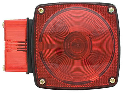 Trailer Stop Tail and Turn Light, Incandescent Bulb, 80 Inch Wide
