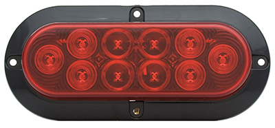 Led Stop, Tail & Turn Light, 6.5 X 2.25-inch, Hardwired For Trucks And Trailers