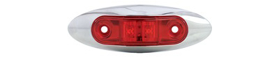 Amber LED Trailer Marker Light, 2.75 Inches by 0.75 Inches