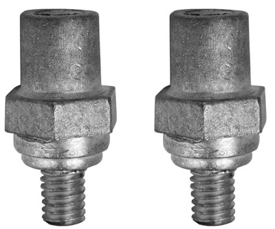 Auto Side-mount Battery Terminal Set Of 2 For 12v Dc Batteries