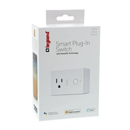 On-q Hkrp10 Wi-fi Smart Plug-in Switch For Apple Homekit, Alexa & Google Assistant