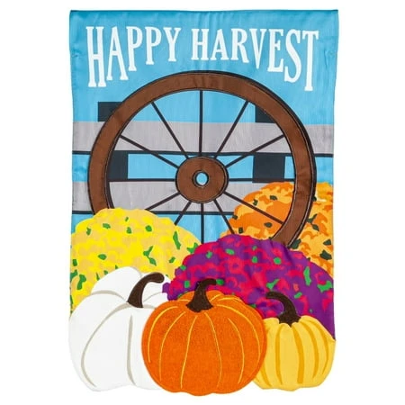 PUMPKIN HOME GARDEN FLAG