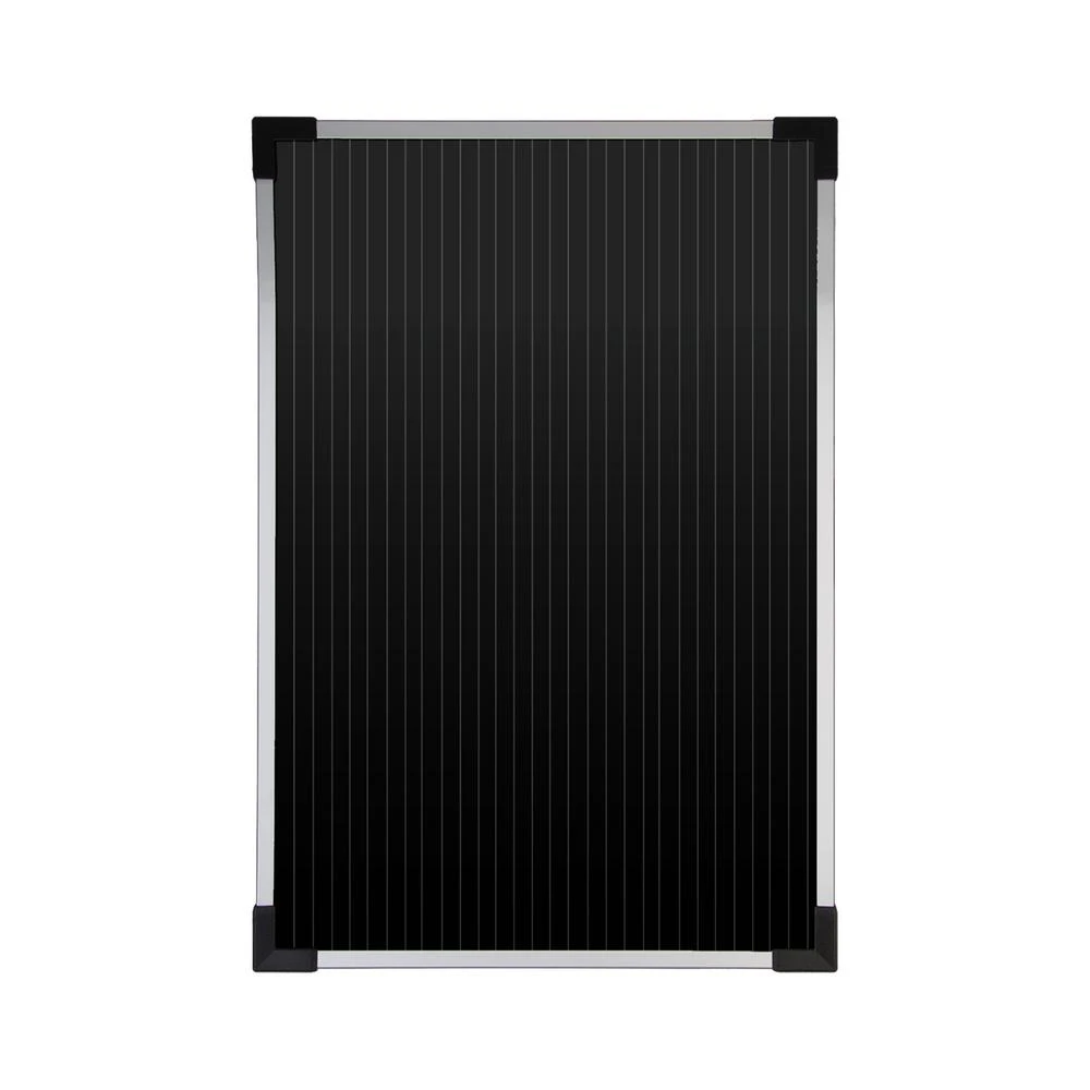 10-watt 12-volt Portable Solar Trickle Battery Charger With Durable Aluminum Frame