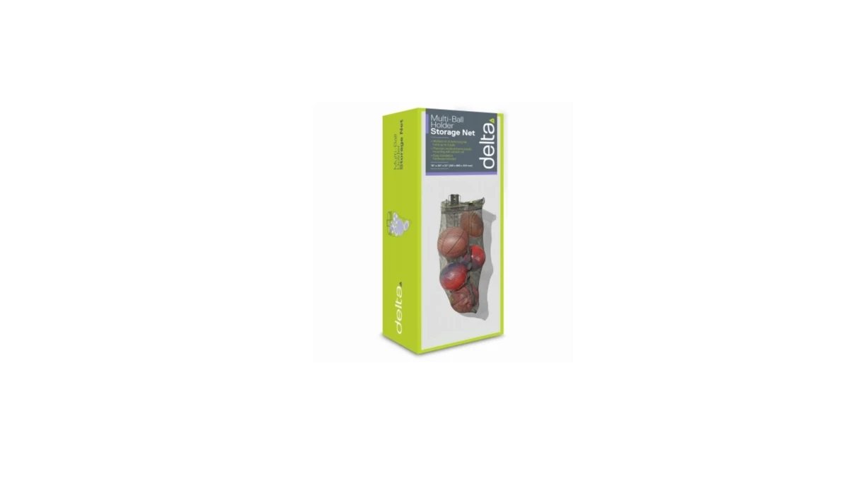 Uh4100 Storage Net Sports Ball Holder For 5 Balls With Easy Installation