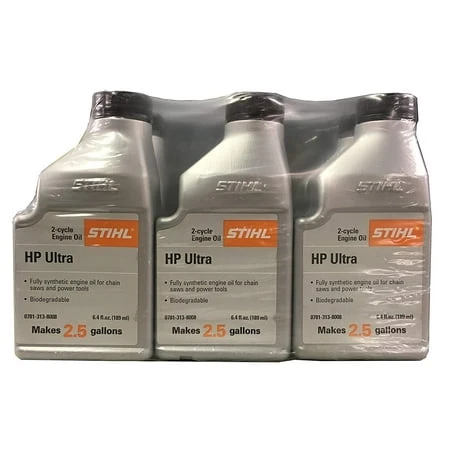 STIHL 0781 313 8010 6.4 Ounce High Performance Ultra 2 Cycle Engine Oil, 6 Pack