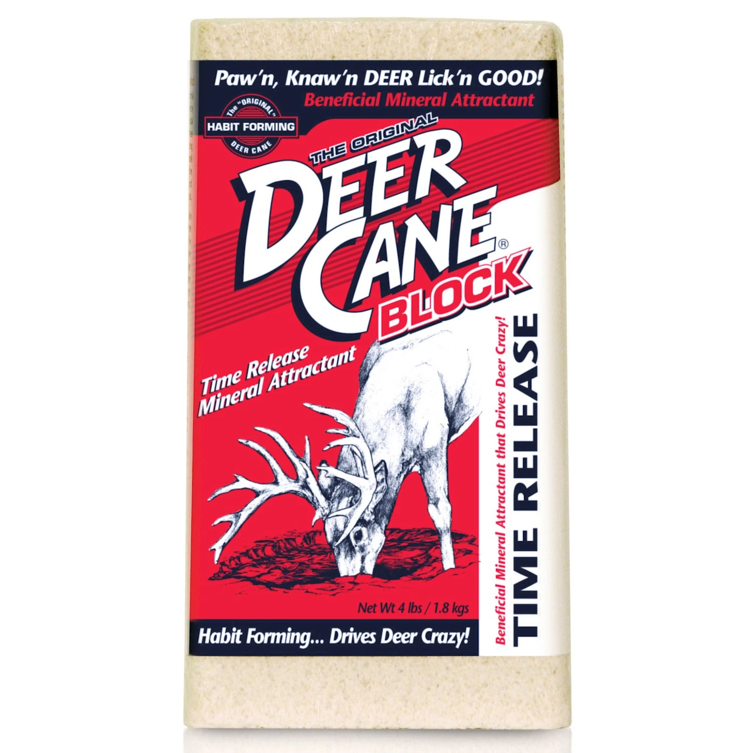 Deer Cane Attractant Block, 4 Pounds